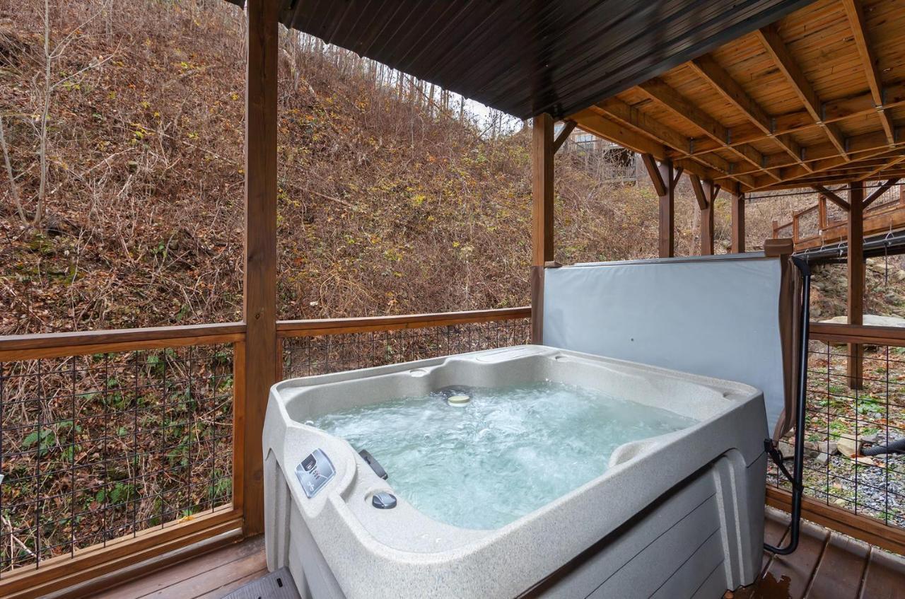فيلا جاتلينبرجفي Night Owl Cabin المظهر الخارجي الصورة
