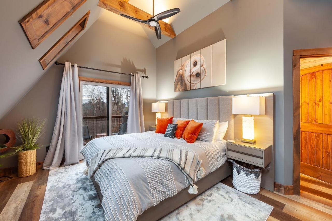 فيلا جاتلينبرجفي Night Owl Cabin المظهر الخارجي الصورة