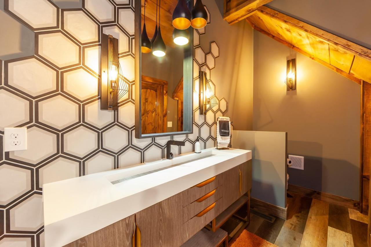 فيلا جاتلينبرجفي Night Owl Cabin المظهر الخارجي الصورة